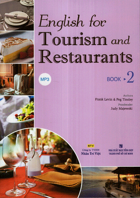 Lifestyle design[Xả Kho] Sách English For Tourism And Restaurants Book 2 (Kèm CD)