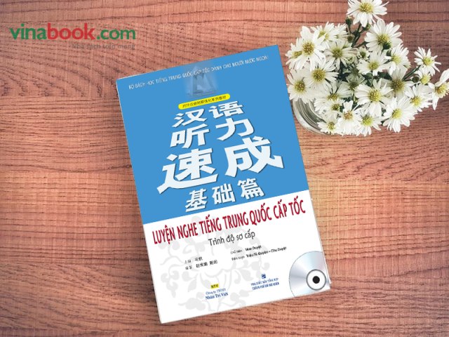 [Xả Kho] Sách Luyện Nói Tiếng Trung Quốc Cấp Tốc Trình Độ Sơ Cấp (Kèm CD)