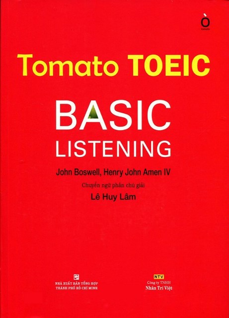 Lifestyle design[Xả Kho] Sách Tomato Toeic Basic Listening