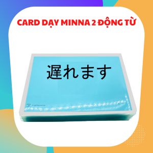 CARD DẠY MINNA NO NIHONGO SƠ CẤP 2 ĐỘNG TỪ (GV14)