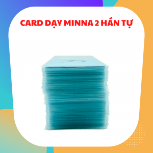 CARD DẠY MINNA NO NIHONGO SƠ CẤP 2 HÁN TỰ (GV10)