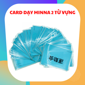 CARD DẠY MINNA NO NIHONGO SƠ CẤP 2 TỪ VỰNG (GV13)