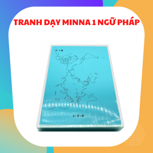 TRANH DẠY MINNA NO NIHONGO SƠ CẤP 1 DẪN NHẬP NGỮ PHÁP (GV04)