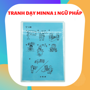 TRANH DẠY MINNA NO NIHONGO SƠ CẤP 1 DẪN NHẬP NGỮ PHÁP (GV04)