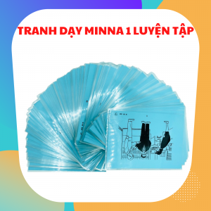 TRANH DẠY MINNA NO NIHONGO SƠ CẤP 1 LUYỆN TẬP NGỮ PHÁP (GV05)