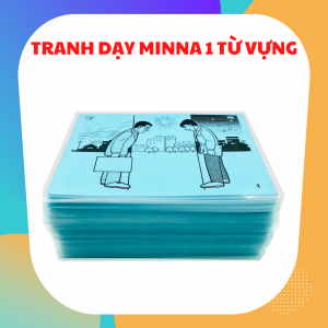 TRANH DẠY MINNA NO NIHONGO SƠ CẤP 1 TỪ VỰNG (GV03)