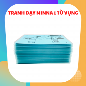 TRANH DẠY MINNA NO NIHONGO SƠ CẤP 1 TỪ VỰNG (GV03)