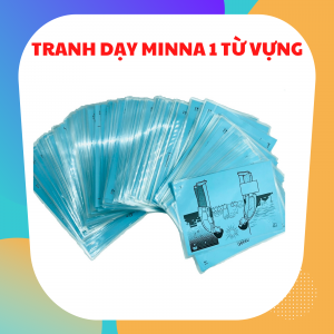 TRANH DẠY MINNA NO NIHONGO SƠ CẤP 1 TỪ VỰNG (GV03)