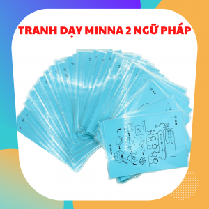 TRANH DẠY MINNA NO NIHONGO SƠ CẤP 2 DẪN NHẬP NGỮ PHÁP (GV08)