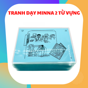 TRANH DẠY MINNA NO NIHONGO SƠ CẤP 2 TỪ VỰNG (GV07)