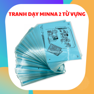 TRANH DẠY MINNA NO NIHONGO SƠ CẤP 2 TỪ VỰNG (GV07)