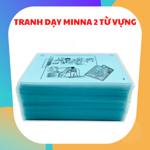 TRANH DẠY MINNA NO NIHONGO SƠ CẤP 2 TỪ VỰNG (GV07)