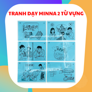 TRANH DẠY MINNA NO NIHONGO SƠ CẤP 2 TỪ VỰNG (GV07)