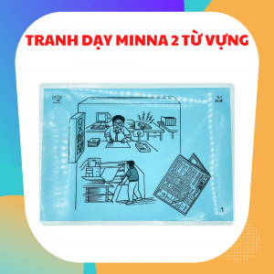 TRANH DẠY MINNA NO NIHONGO SƠ CẤP 2 TỪ VỰNG (GV07)