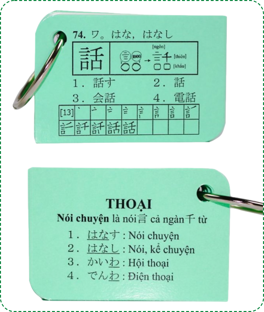 Lifestyle design[Kèm Quà] Trọn Bộ Flashcards Tiếng Nhật Kanji N5 Đến N1 – 22 Xấp